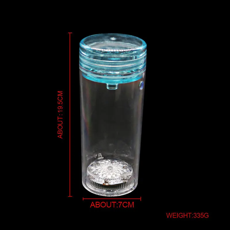 1 шт. новый дизайн светодиодный светильник акриловый кальян набор с выдвижным