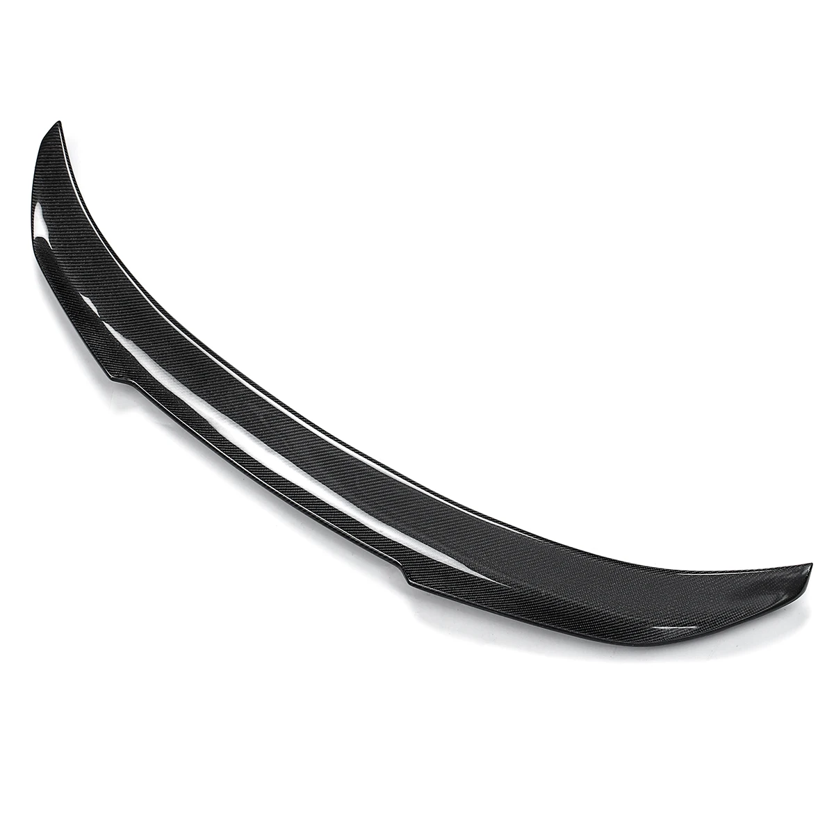 Новинка Автомобильный задний спойлер из натурального углеродного волокна для