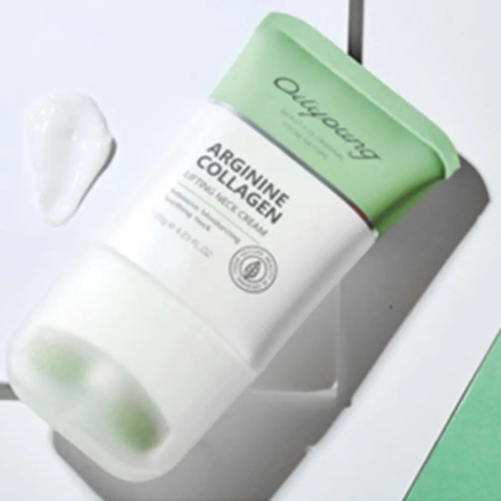 Двойной роликовый крем для шеи аргинин коллаген уменьшает морщины подтягивает и