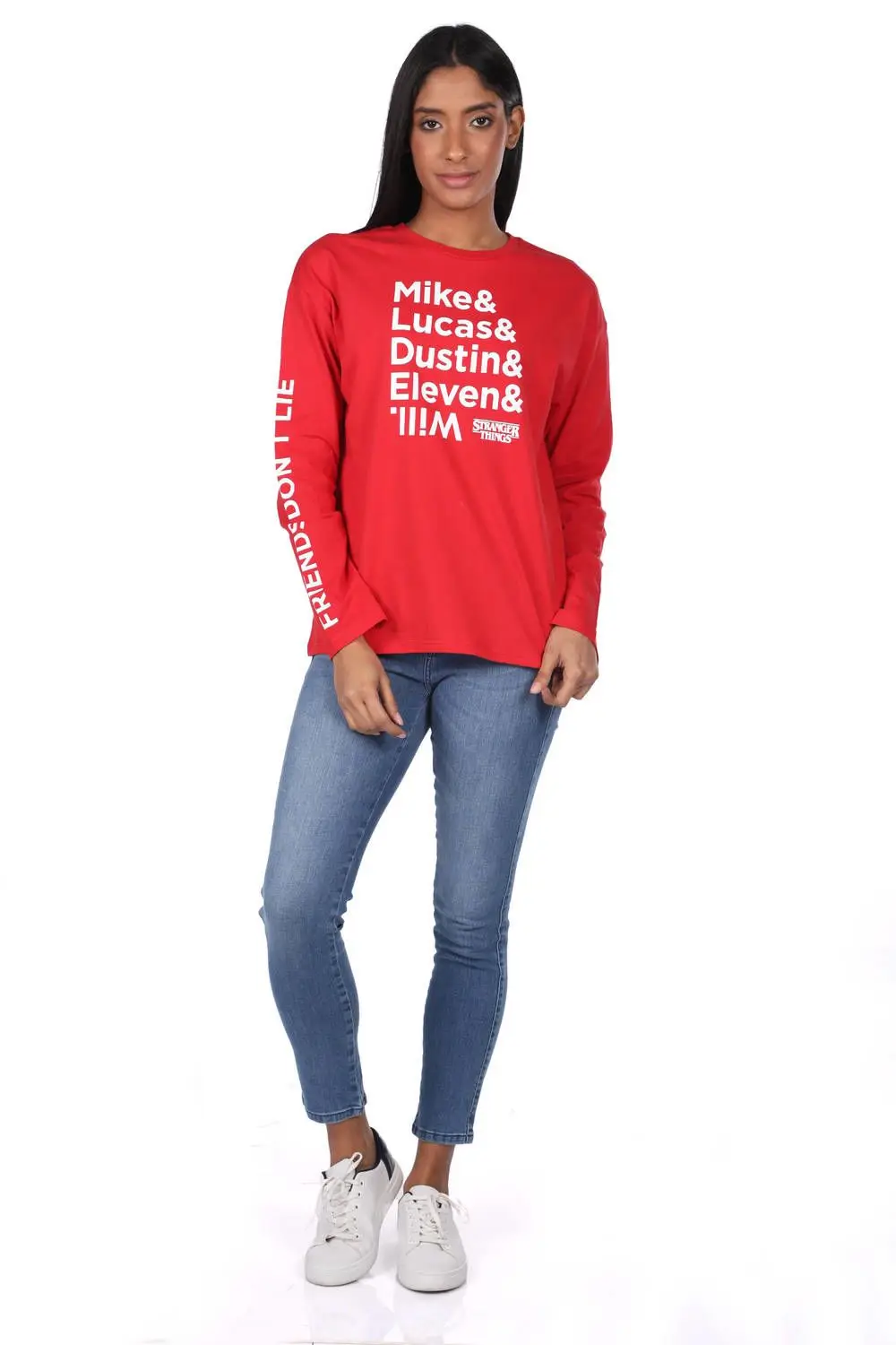 

Markapia Printed Red Womens T-Shirt