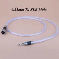 hi end 6 35mm to xlr jack cable 6 35mm 14 inch trs male to 3 pin xlr male balanced interface cable