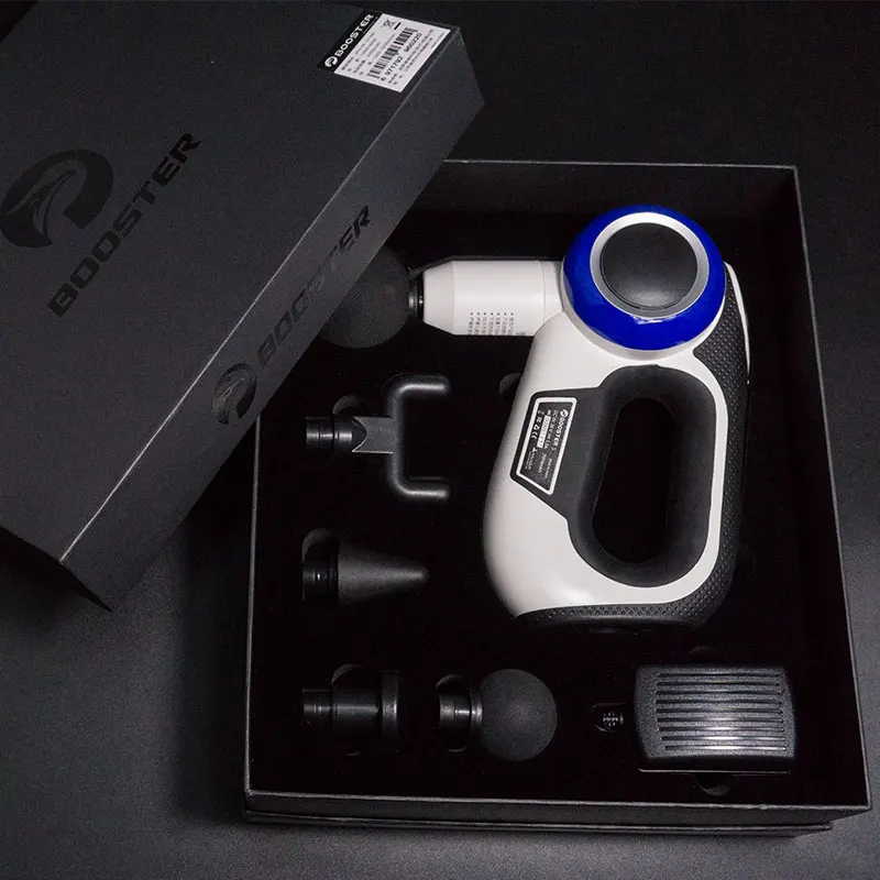 Дропшиппинг бустер S Портативный Массажный пистолет устройство 4 скорости ткани