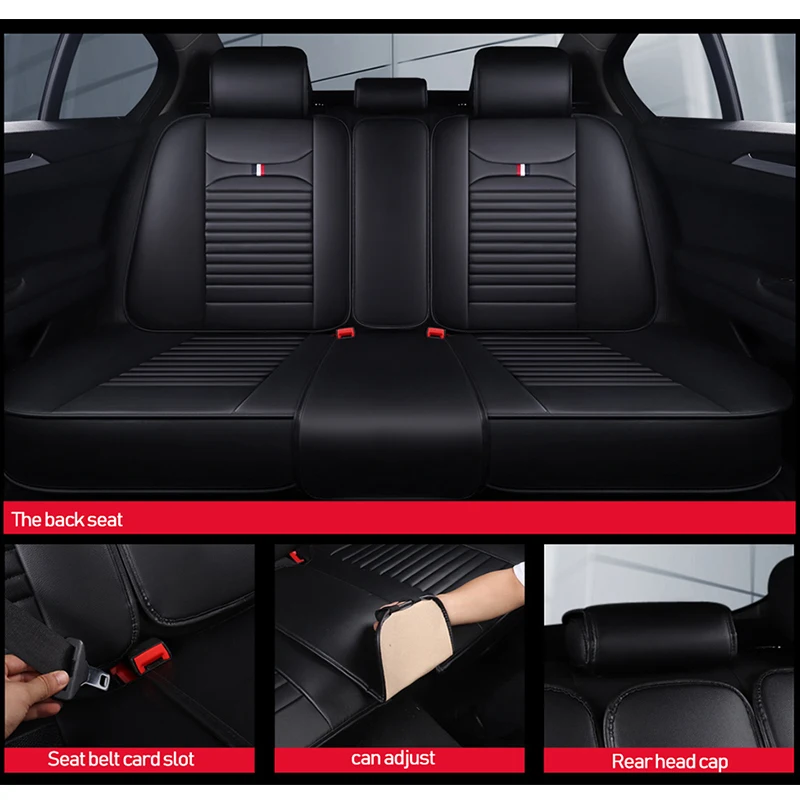 Чехлы на сиденья автомобиля из искусственной кожи для alfa romeo 159 honda freed fit mazda demio suzuki