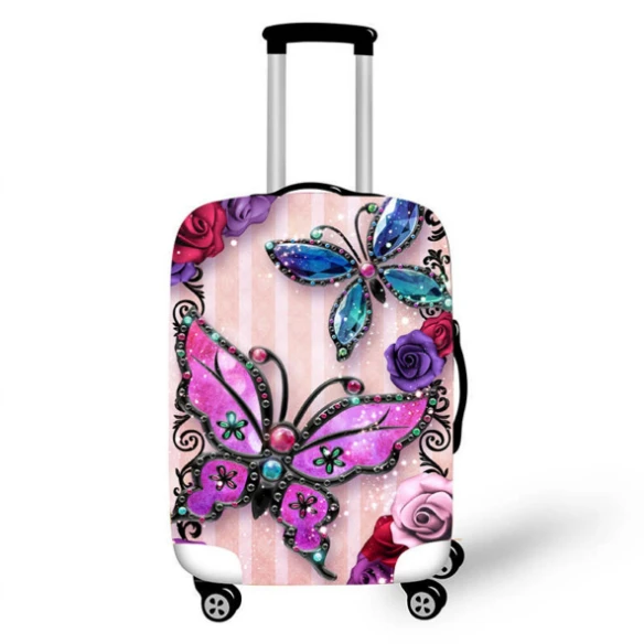 

18-32 inch Suitcase Dust Cover Luggage Protective Trunk Cover Trolley Baggage Case Thicker Elastic Dust Cover Travel Accessories