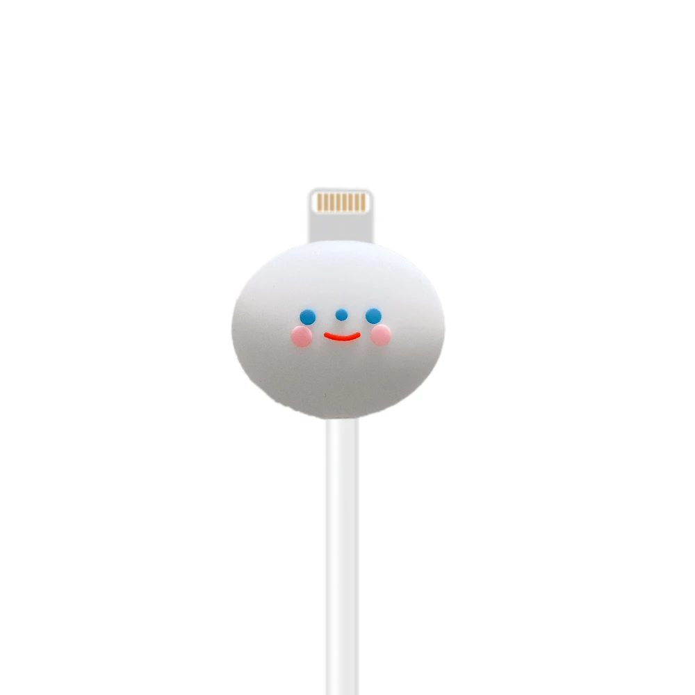 B3 USB линия протектор Мультфильм Прекрасный USB зарядное устройство кабель для airpods Профессиональный инструмент для намотки защитный чехол заставка наушников шнур рукав провода крышка - Цвет: B3