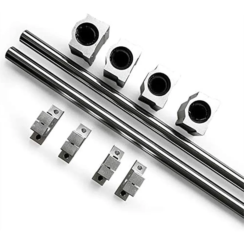 10 Pieces / Set of Optical Axis Linear OD12mm 400mm + SCS12UU Bearing Seat SK12 Support 12mm | Обустройство дома