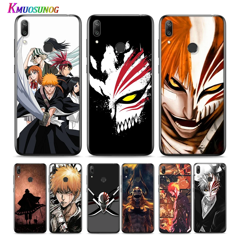 

Bleach Anime Kurosaki Ichigo For Huawei P Smart 2021 2020 Z S Mate 40 RS 30 20 20X 10 Pro Plus Lite 2019 Silicone Phone Case