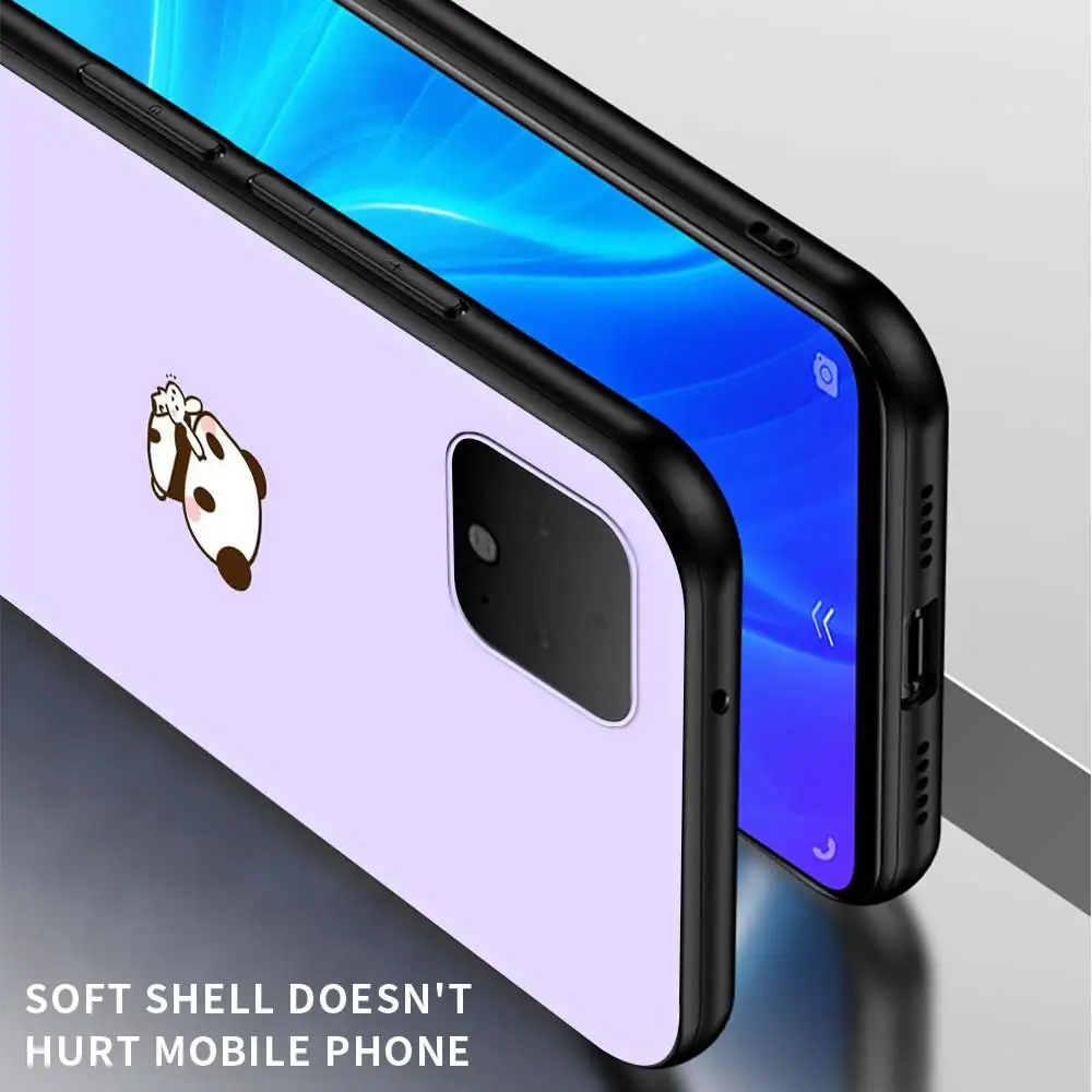 Cute Dinosaur Baby Phone Case for Google Pixel 4a 5G 5 4XL Soft TPU Caso for Pixel 4A Back Cover Google 4 5 Silicon Cases Coque