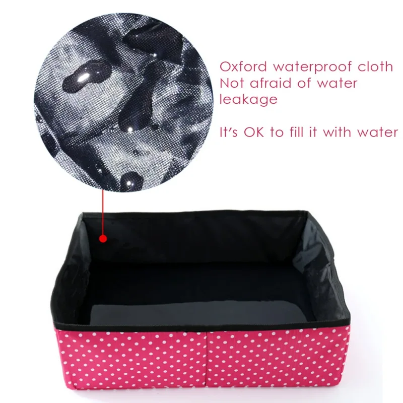 

Foldable Cat Pet Litter Box Waterproof Portable Cats Dogs Outdoor Simple Travel Toilet Pets Supplies