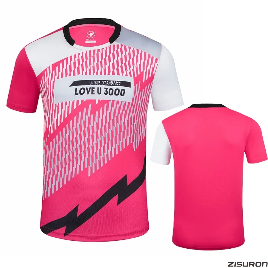 2020 рубашки для бадминтона спортивные шорты мужчин и женщин быстросохнущие