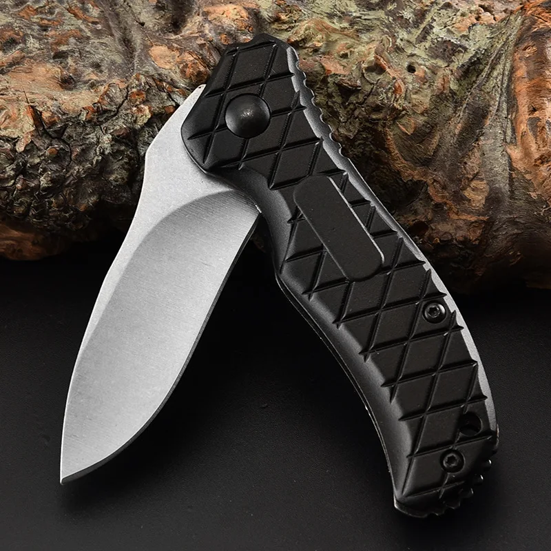 Тактические 55HRC высокой твердости 3CR13 лезвие глинозема Ручка складные ножи для