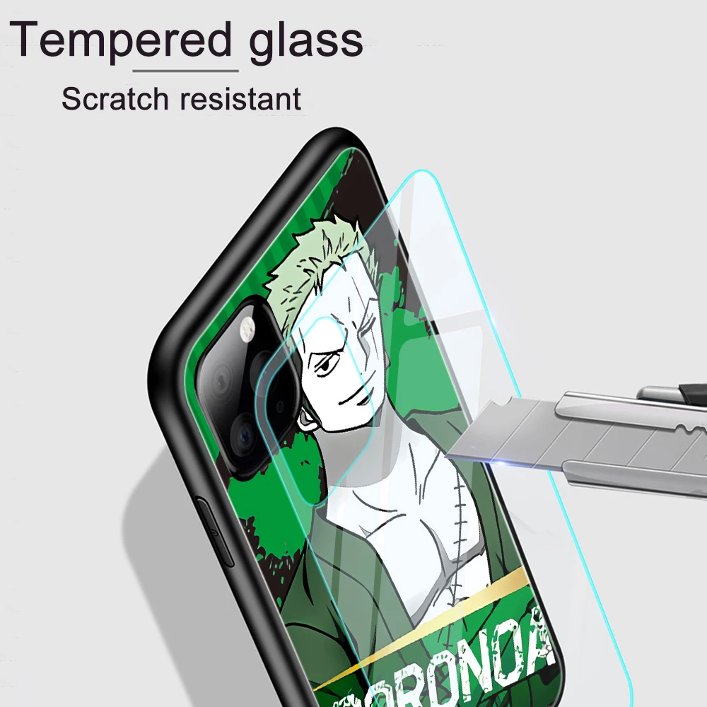 

One Piece For iPhone XS MAX XR 7 8 6 6S Plus Phone Cases Clear Tempered Glass Cover For iPhone XS Max 10 11 Pro Max Thin Cases