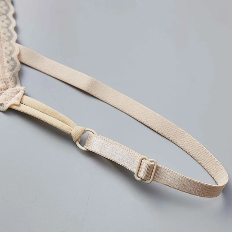 

Women Cropped Top Padded Bra Straps Tube Tops Beauty Back Lace Floral Padded Bras