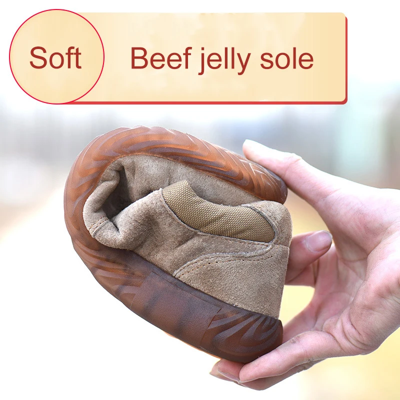 Рабочие ботинки безопасная обувь со стальным носком мягкая нескользящая из