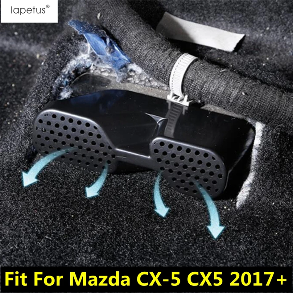 

Plastic Accessories For Mazda CX-5 CX5 2017 - 2022 Seat Below Air Conditioning AC Vent Outlet Dust Plug Cover Trim Interior Kit