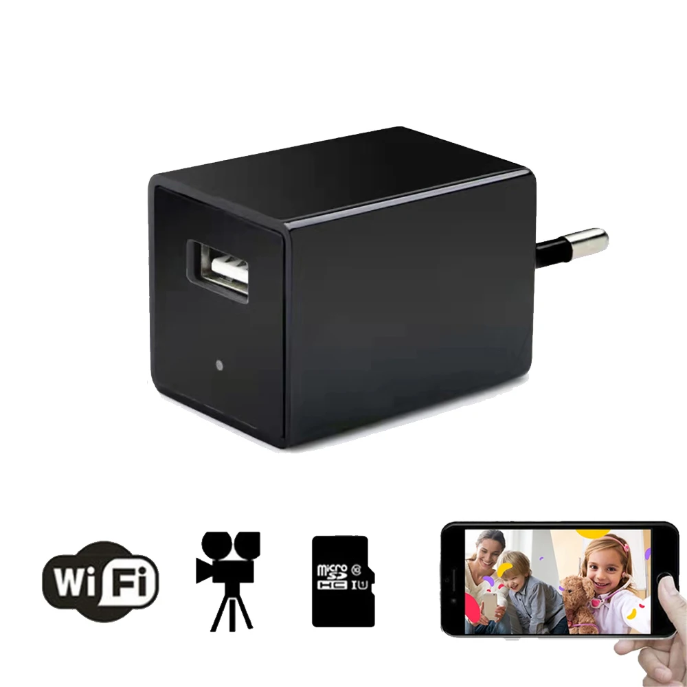 

Многофункциональная мини-камера видеонаблюдения с Wi-Fi, 1080P, HD