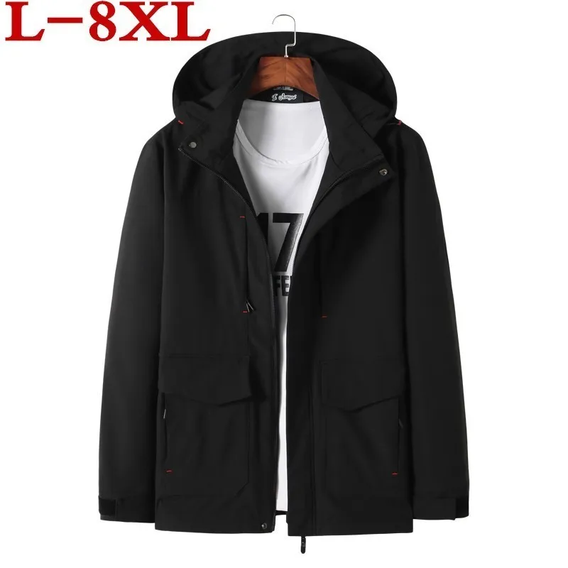 Большой размера плюс 8xl 7xl 6xl Новые поступления куртки для мужчин брендовая одежда
