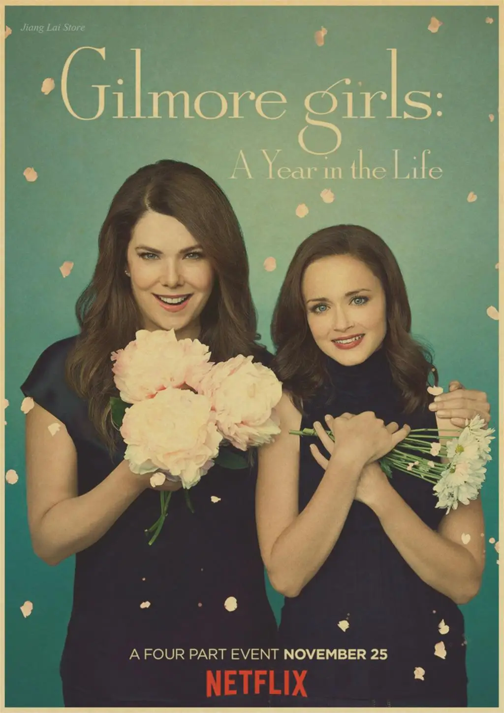 Gilmore девушки кино Кристен Риттер плакат на стену в стиле ретро винтажная живопись