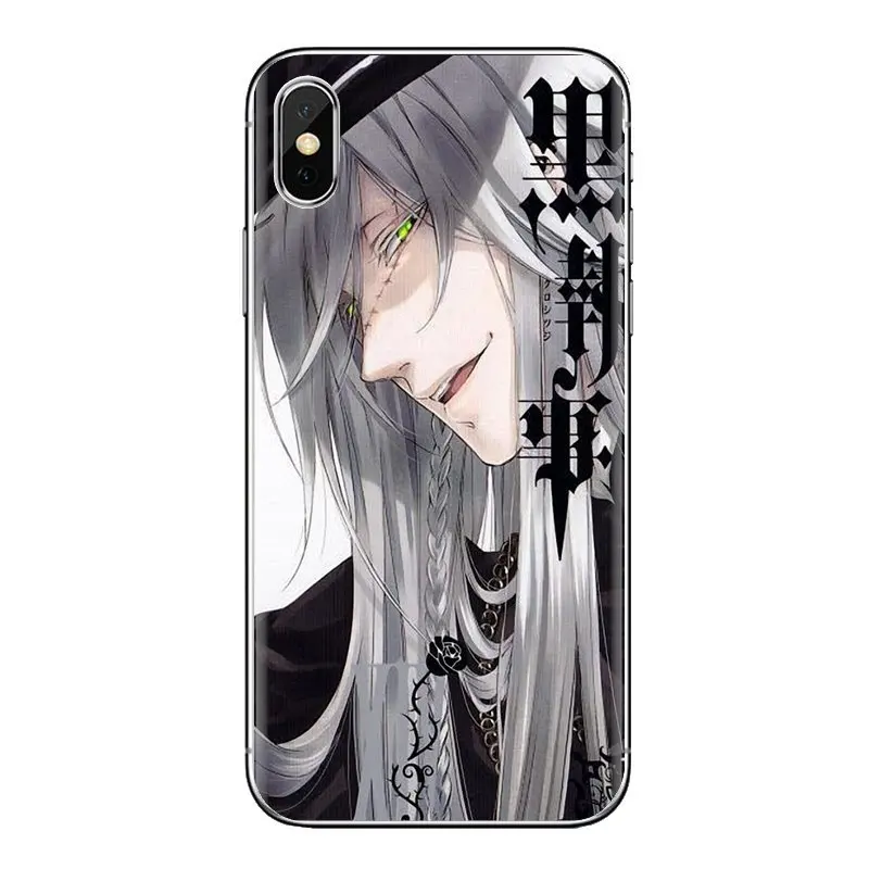 Для samsung Galaxy S2 S3 S4 S5 мини S6 S7 край S8 S9 Plus Note 2 3 4 5 8 Coque Fundas Аниме Черный дворецкий