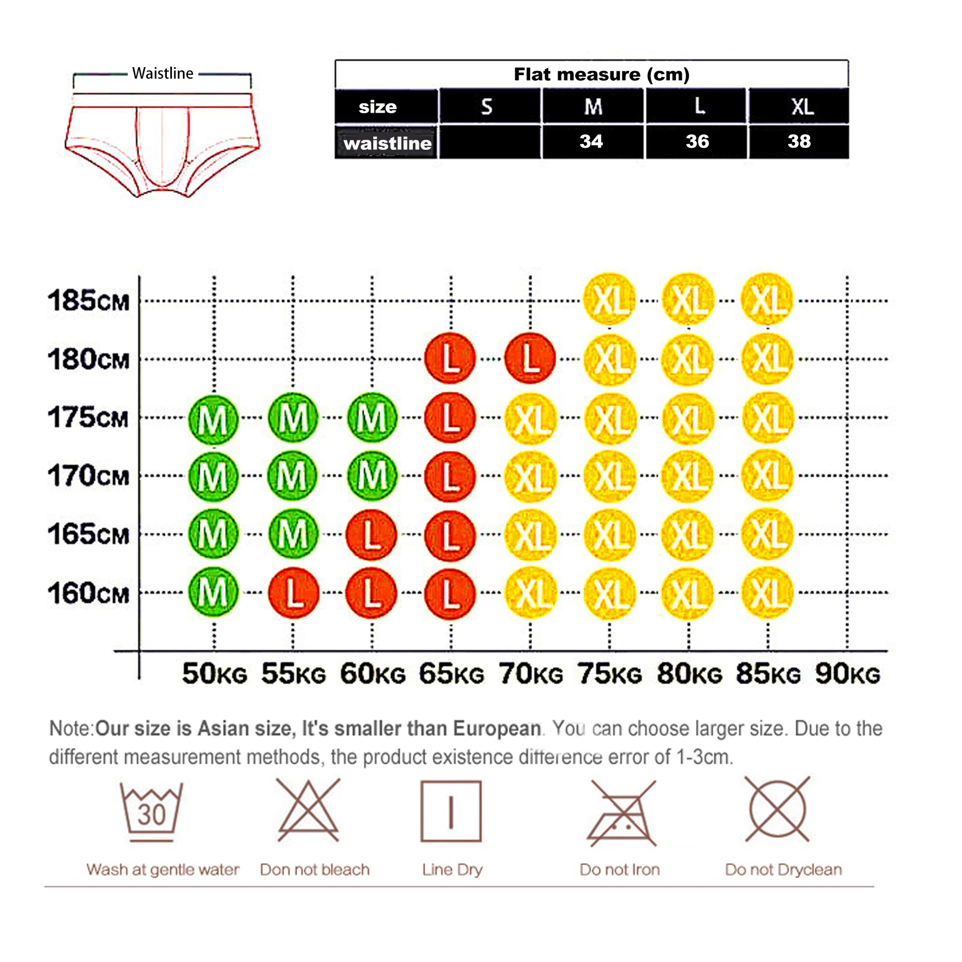 

BECHOICE Mens Underpants Low Waist Ice Silk Sexy Underwear Male U Convex High Cross Breathable Tide Brand Youth Briefs