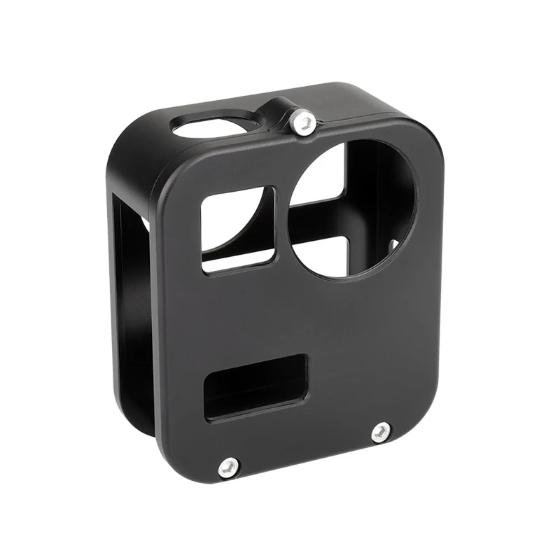 Top Aluminum Protective Cover Case with Len Cap Protector for GoPro Max Camera/Fusion 2 | Электроника