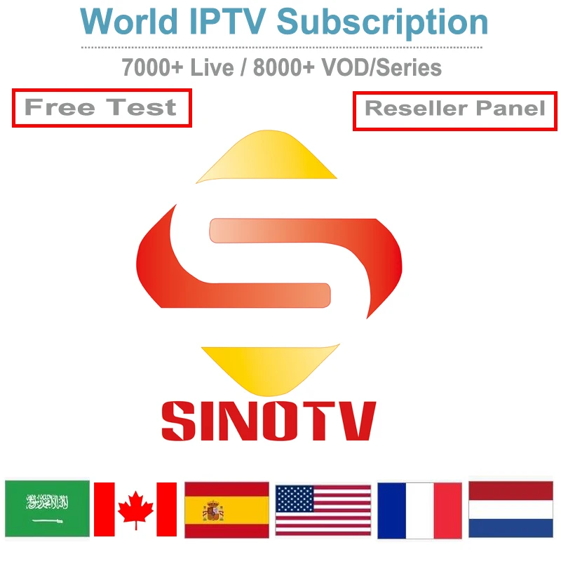 Канадская IP tv подписка SINO tv 1 год Нидерланды Португалия латино США Великобритания EX-YU прямые каналы индийская африканская Испания VOD tv M3U