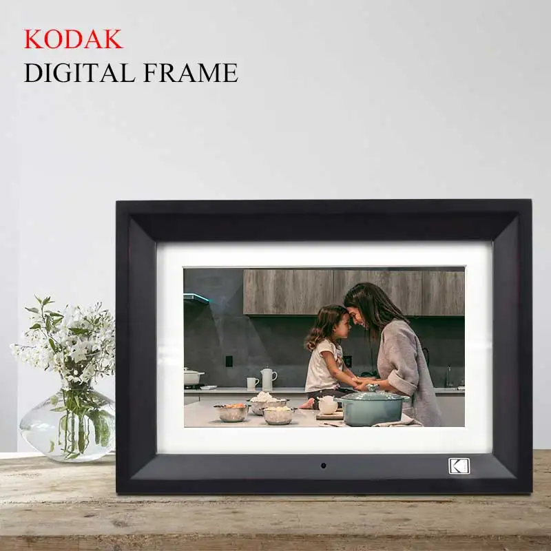 KODAK Цифровая фоторамка 10 1 &quotHD TFT LCD 1024*600 Будильник MP3 MP4 проигрыватель