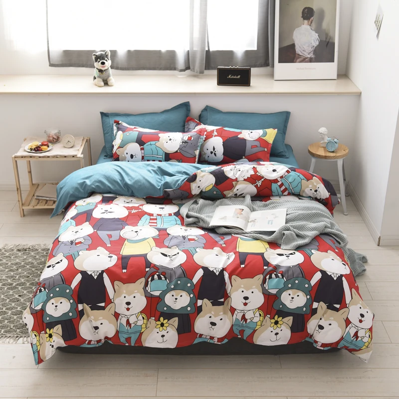 Постельное белье качественное зимнее удобное постельное в западном стиле