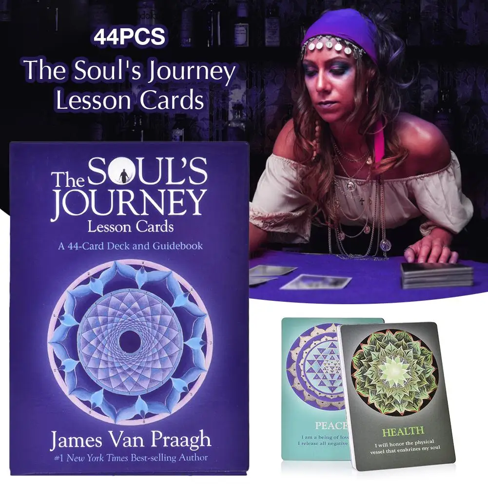 

The Soul's Journey Lesson Cards Tarot Cards Oracle English Version Board Games Family Holiday Party Playing Card Deck Table Game