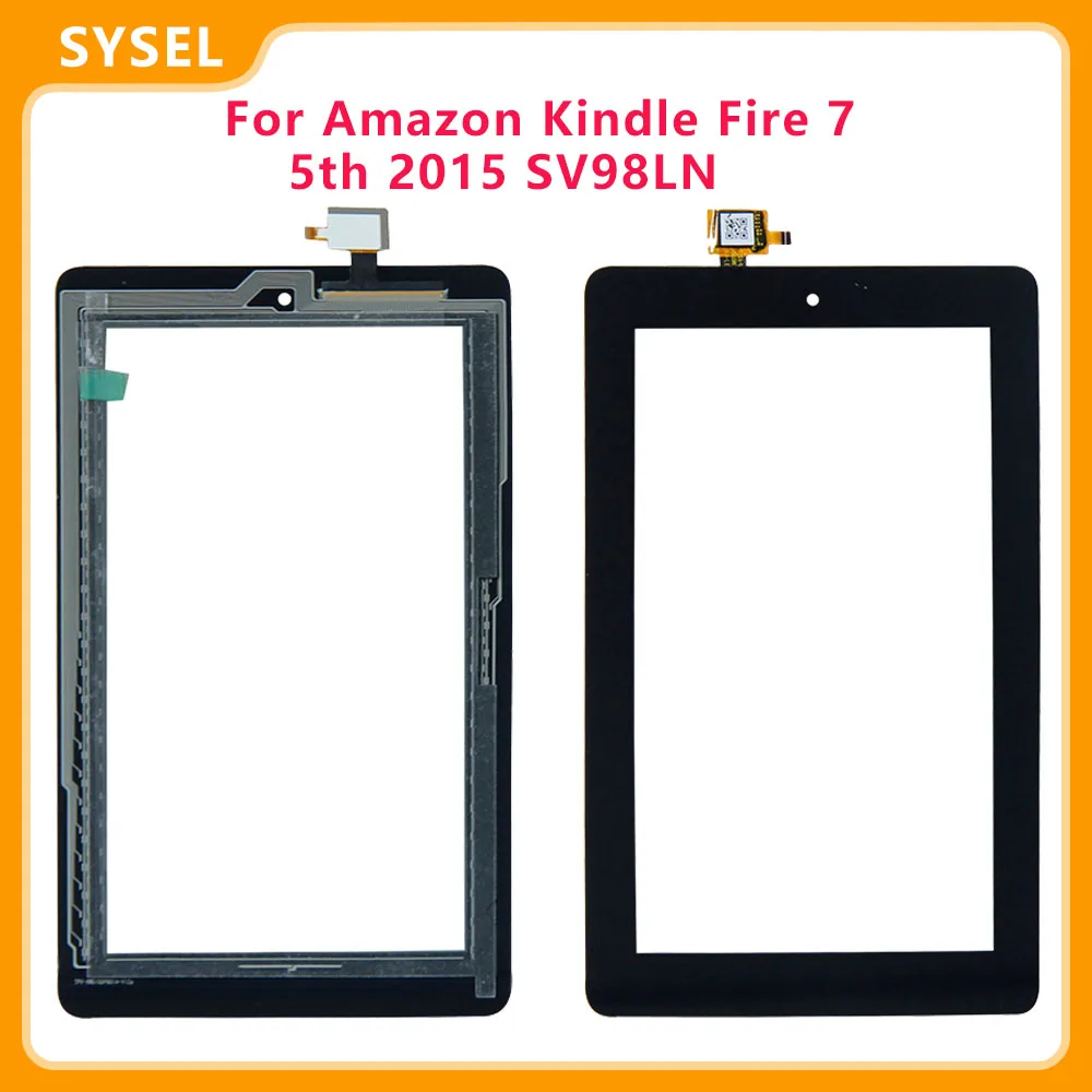 Сенсорный экран KUERT для Amazon Kindle Fire 7 5th 2015 SV98LN дигитайзер панель стеклянный