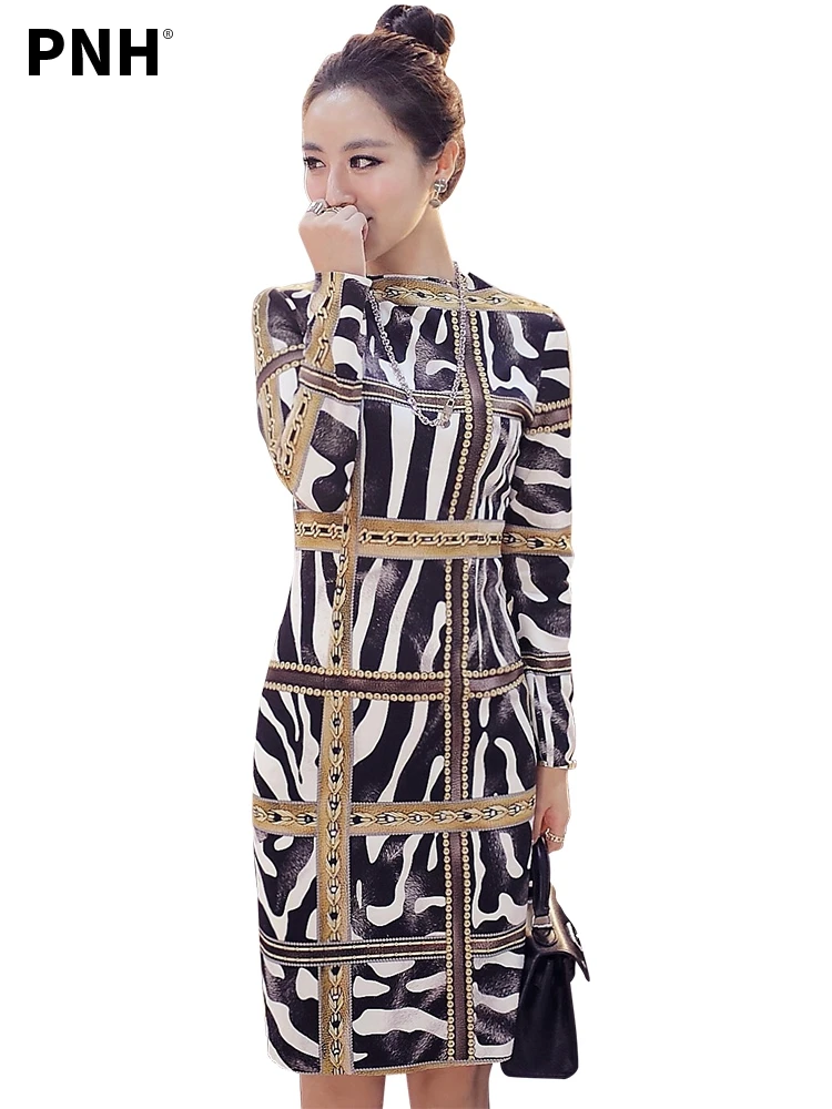 

Space Cotton Dress Women's Spring and Autumn 2021 New Korean Temperament Slim Long Sleeve Bottom with Skirt