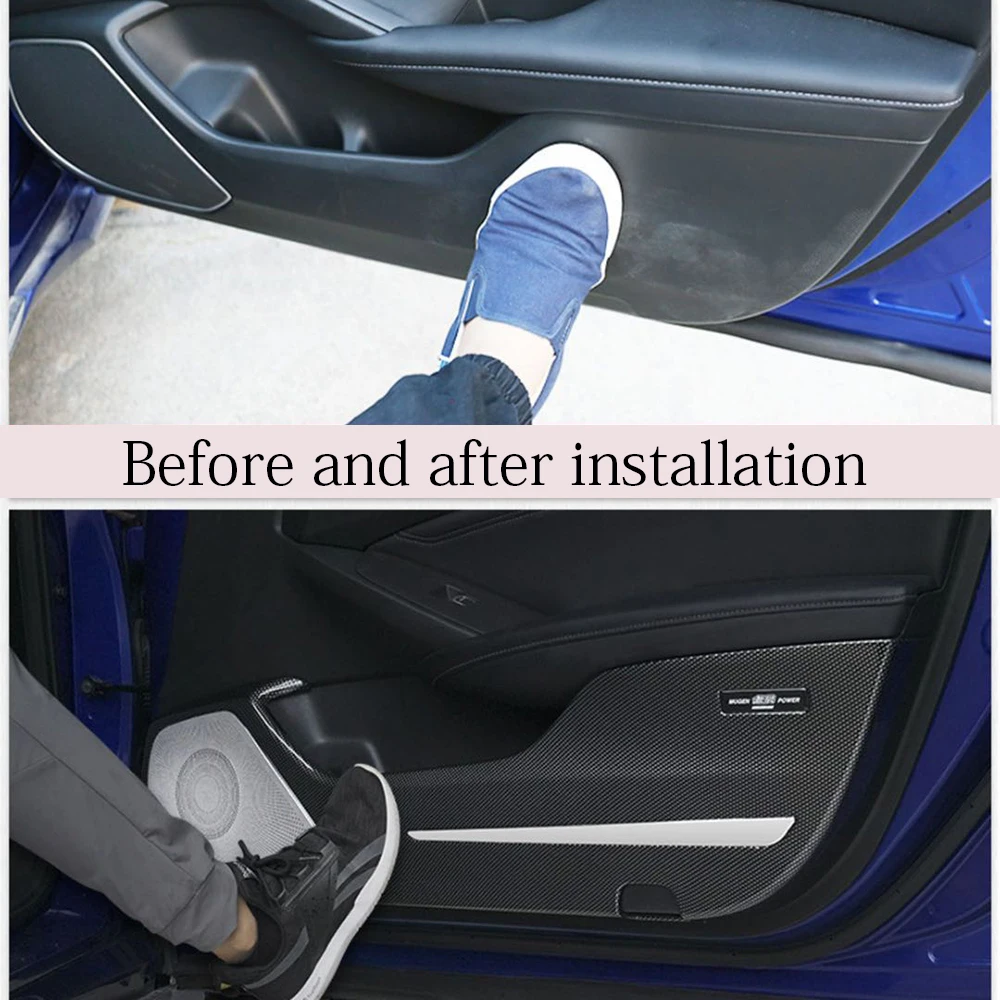 

For Honda Odyssey Alison Civic Accord Breeze CRV AVANCIER URV Door anti-kick plate anti-kick pad door protective decoration