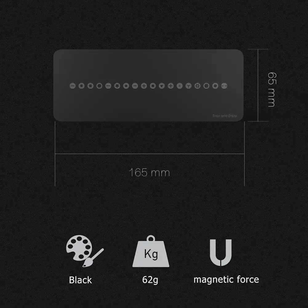 

Classic Texture Magnetic Screw Pad Practical Multi-functional Position Plate Remembrance Mat Mobile Phone Repair Tool