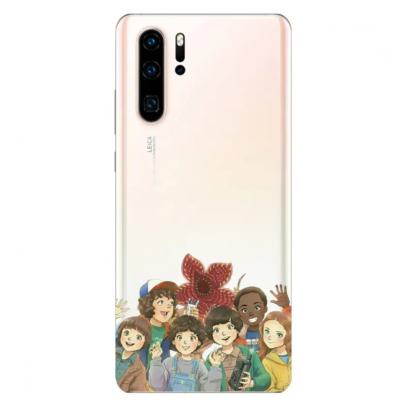TPU Мягкий силиконовый чехол для телефона huawei Mate20 Mate10 Pro Lite P30 P20 P10 P8Lite Plus Stranger Thing Сезон 3 задняя крышка - Цвет: TPU