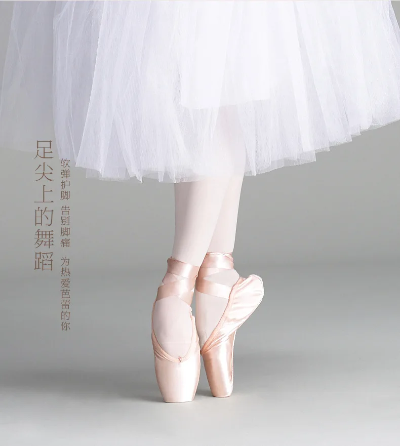 Балетки для девочек пуанты розовые красные женские атласные парусиновые