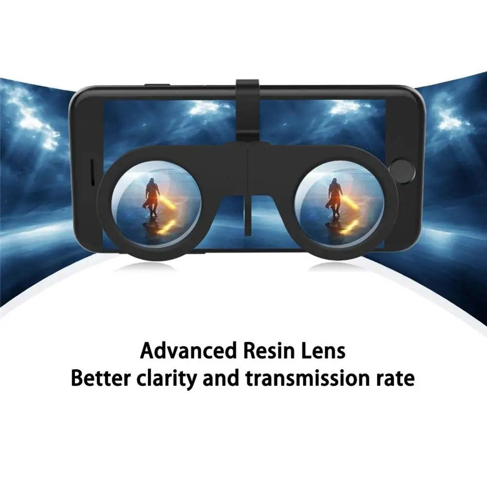Мини Портативные складные 3D очки виртуальной реальности VR для Samsung Galaxy S8/S9 Plus