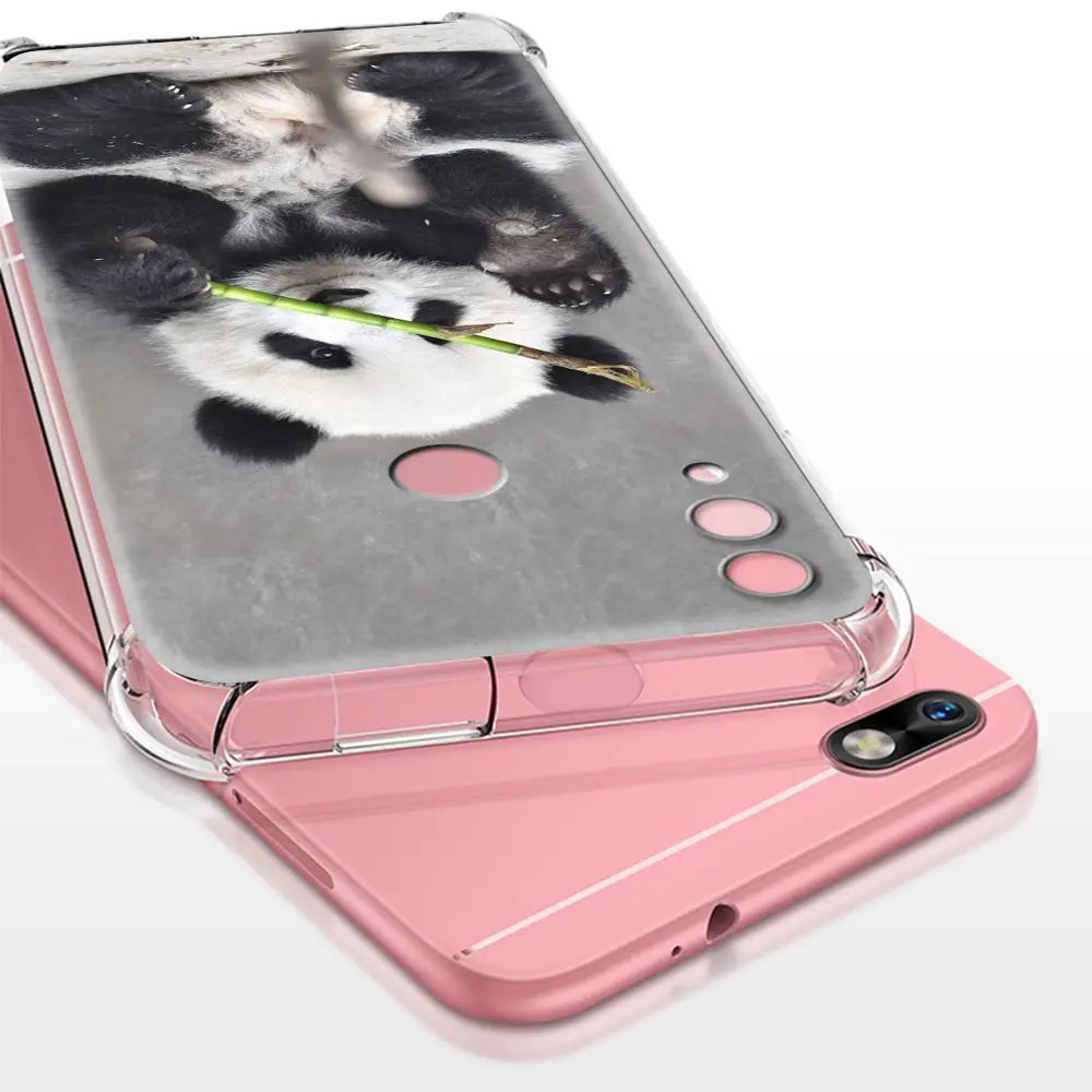 

Panda Phone Case for Huawei Honor 9X Pro Global 10 20 30 Lite 20 20S 9S 9C 9A X10 Max 5G 30 Youth Airbag Shell