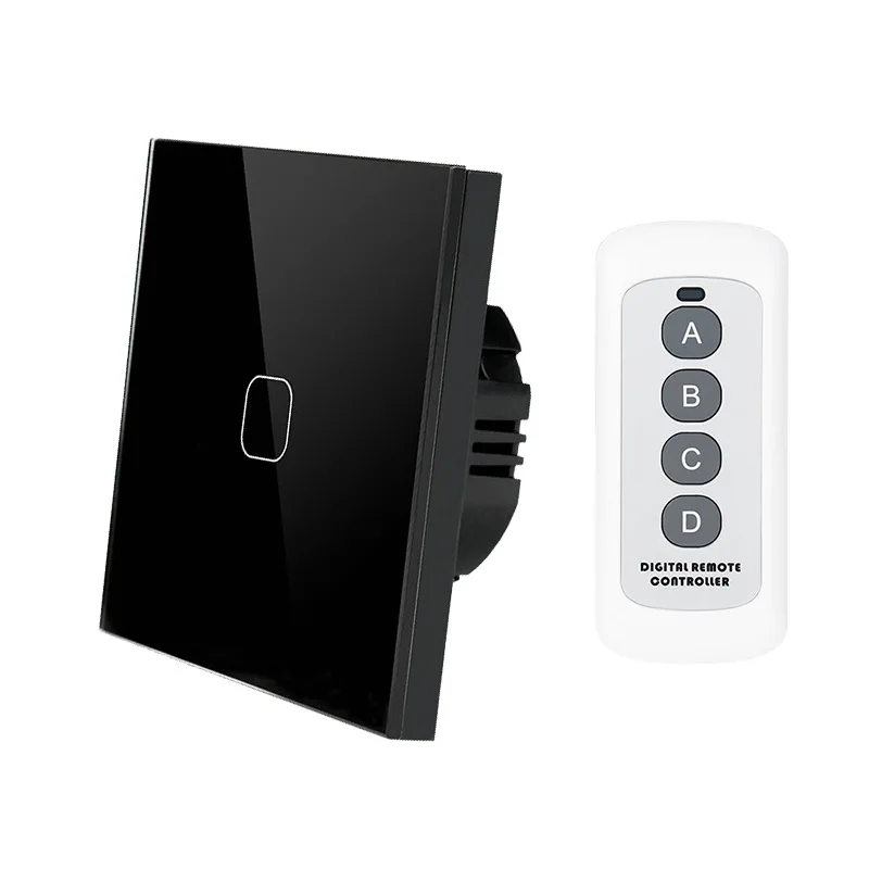 Minitiger EU Standard 1 gang Wall Remote Control Switch Wireless touch | Обустройство дома