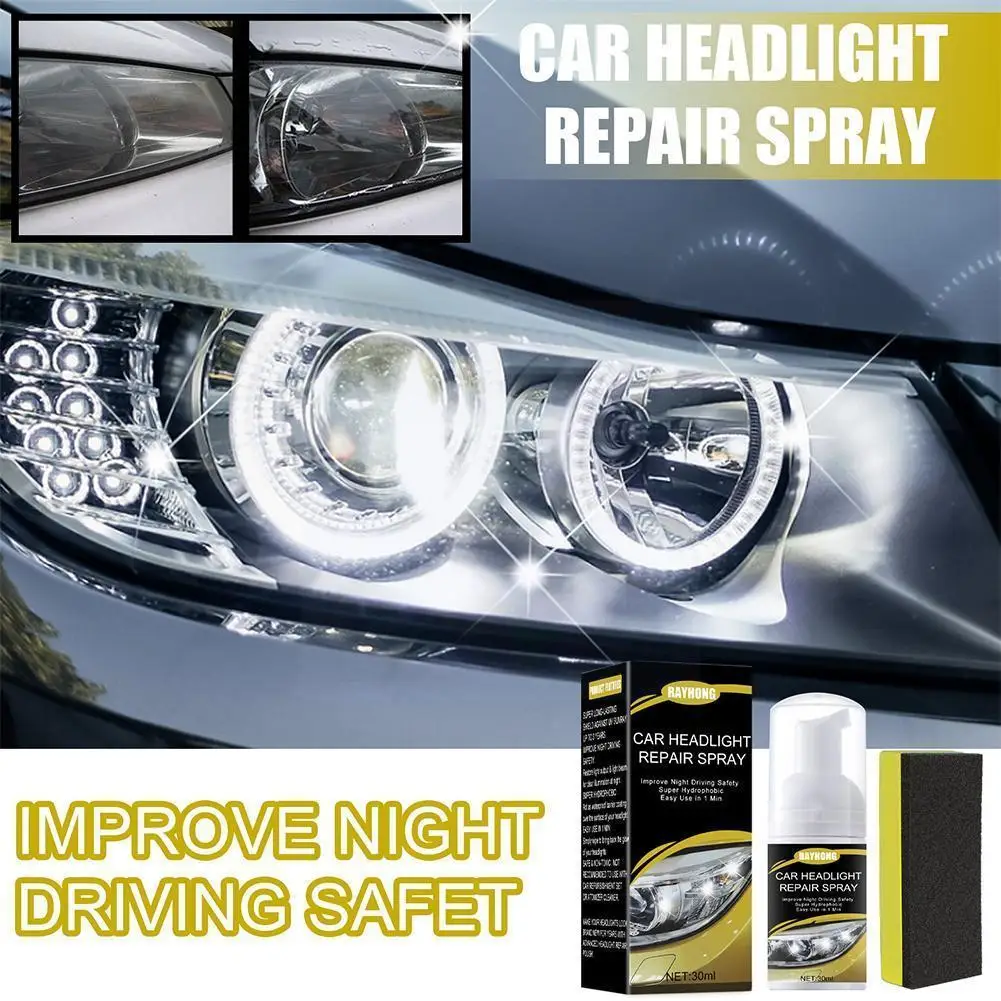

Car Headlight Repair Fluid Eliminate Vehicle Scratches Maintenance Glass Polishing Window Repair Liquid Scratch Cleaner Age E2G8