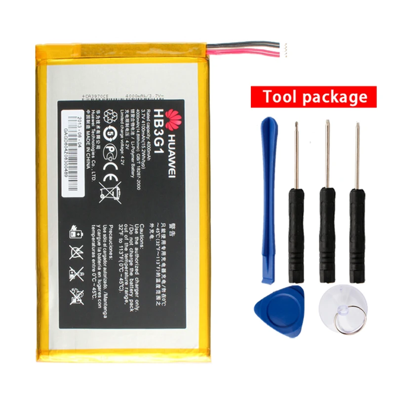 HB3G1 4000 мА/ч, MediaPad Батарея для huawei S7-303 S7-931 T1-701u S7-301w MediaPad Honor 7 Lite S7-301U S7-302