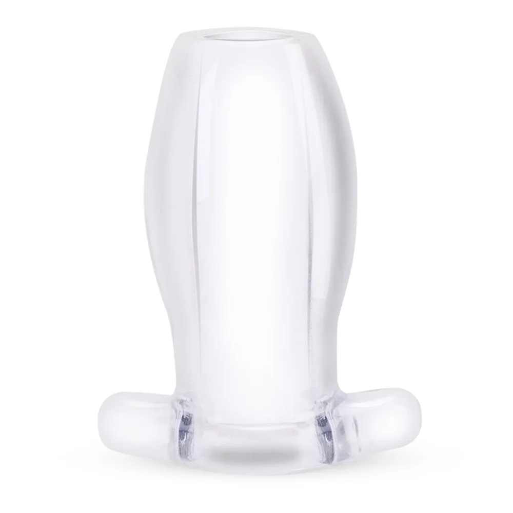 Stretching Anal Dilator Plug Appliance Enema Cleaning Male Hollow Anus Dildo Extension Toys |