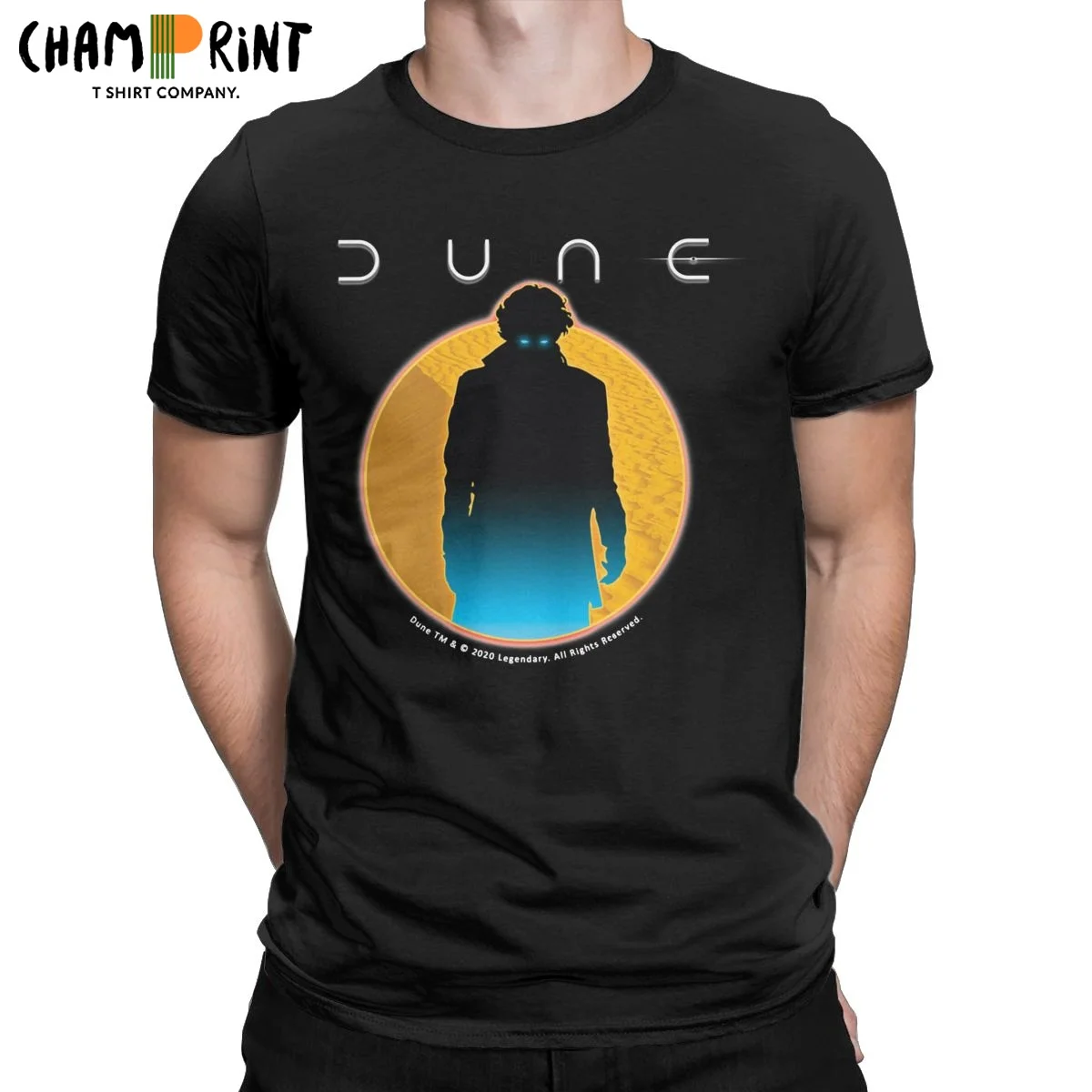 

Dune Movie 2020 Frank Herbert Science Fiction T Shirt Men Cotton Funny T-Shirts Crew Neck Tees Short Sleeve Clothing 6XL