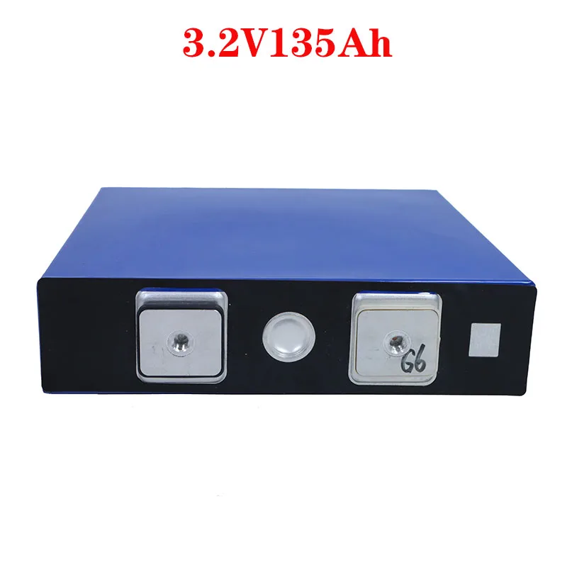 

Grade A 2020 NEW 3.2V 135Ah Lithium Iron Phosphate Cell lifepo4 battery solar 12V 24V 48V135Ah cells not 150Ah EU US TAX FREE