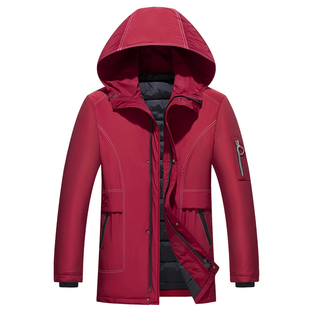 Модная зимняя куртка для мужчин брендовая одежда больших размеров 9XL новая