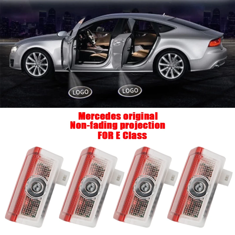 

For Mercedes AMG LED Car Door Welcome Lamp Emblem Logo Laser Projector Ghost Light for Benz Class E GL W212 W213 W246 W205 W176