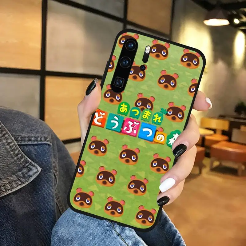 

Around Animal Crossing Phone Case Funda For Huawei P9 P10 P20 P30 Lite 2016 2017 2019 plus pro P smart