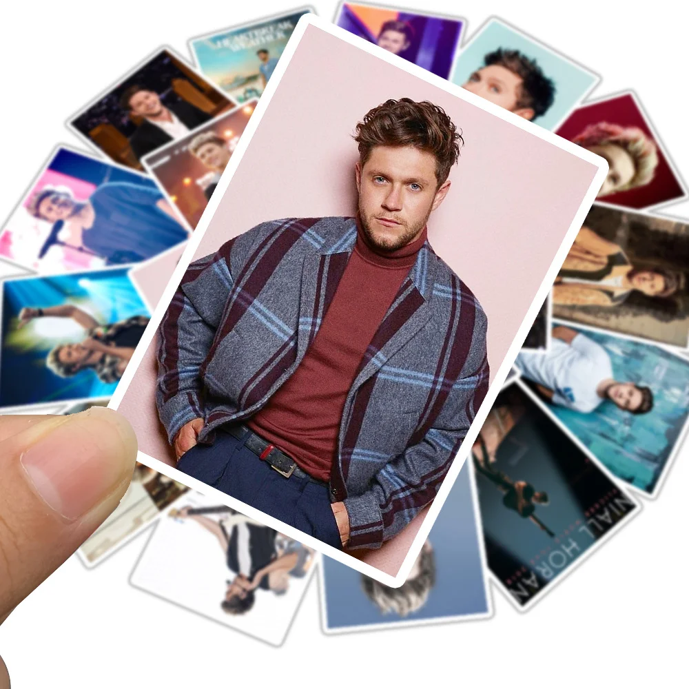 Niall Horan-pegatinas de PVC para ordenador port&aacute;til y coche, pegatina impermeable para botella de agua de bicicleta, 25 uds.-1