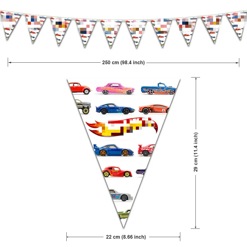 Горячая Распродажа ко дню рождения гоночный автомобиль колеса тематические
