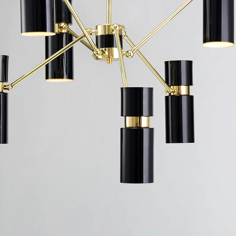 Nordic Modern Space Floating Concept Chandeliers Lights Lamp for Living Room Dining Bedroom Home Loft Black Gold G9 | Лампы и