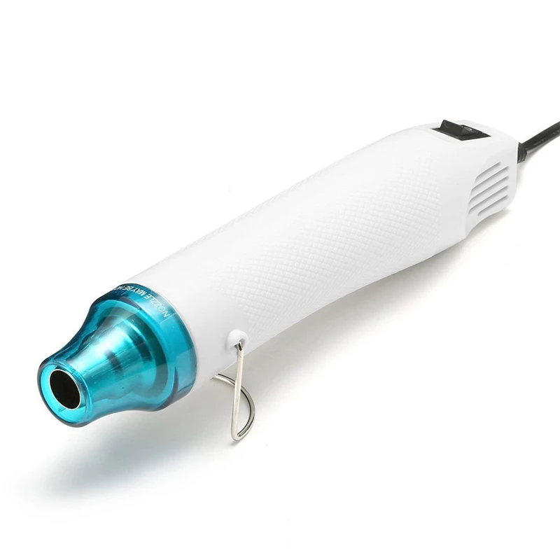 Мини горячего воздуха пистолет для термоусадочные трубки сушки Краски DIY